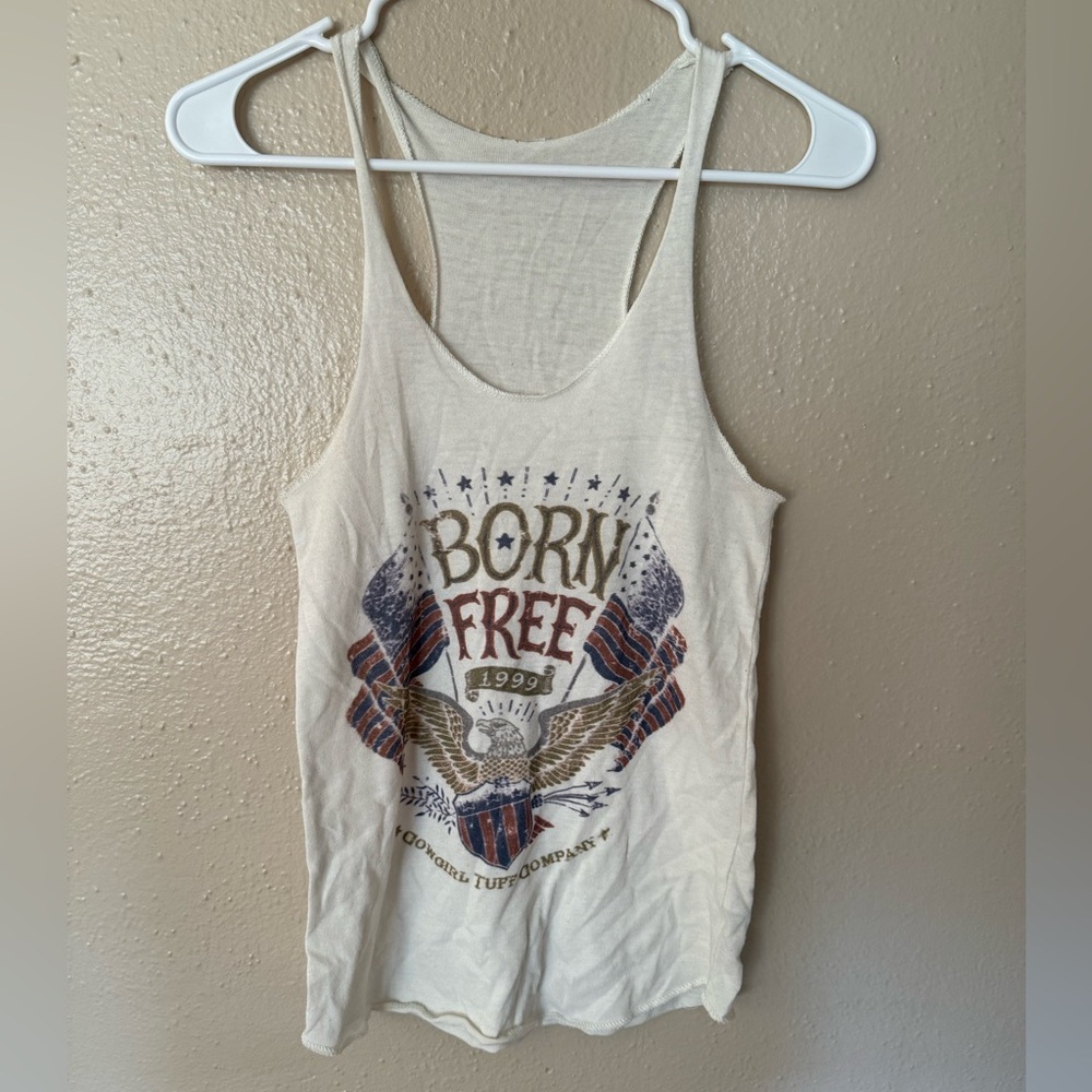 Born Free Graphic Tank Top